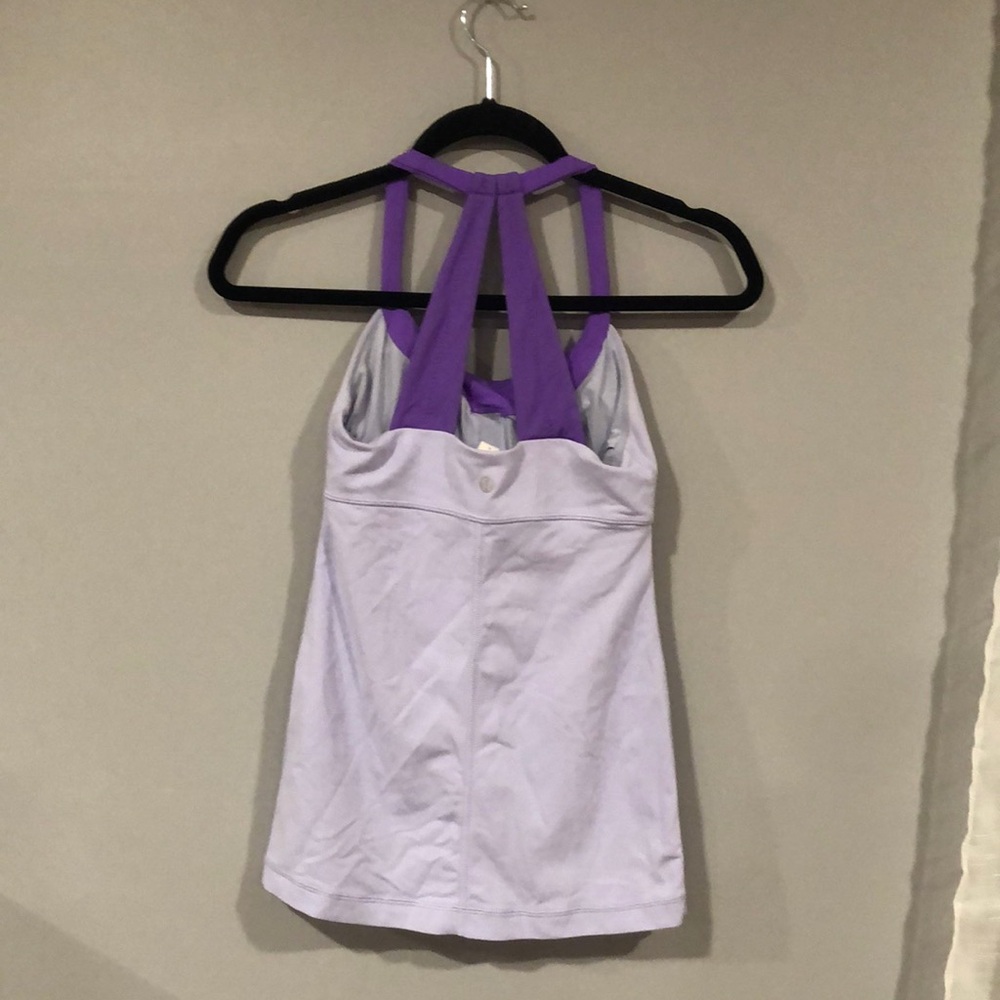 Lululemon Scoop Me Up Purple Tank Size 4 - Picture 7 of 7